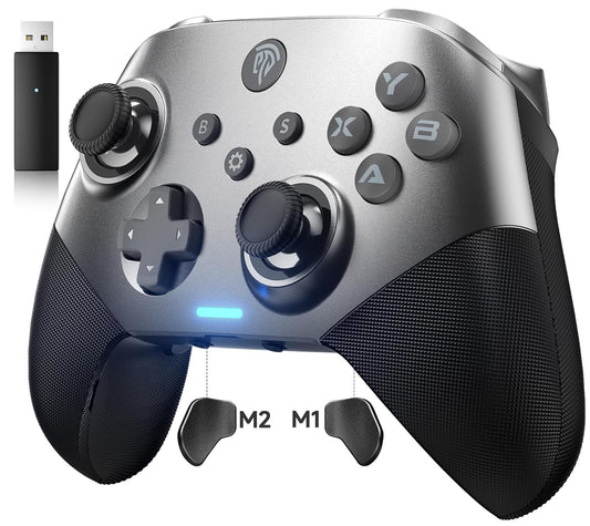 Controller for Black Myth: Wukong - Enhanced Wireless Bluetooth Controller with a Swappable Faceplate/Hall Joysticks and Triggers for PC/Switch/Steam/Android TV/Android and iOS Mobile